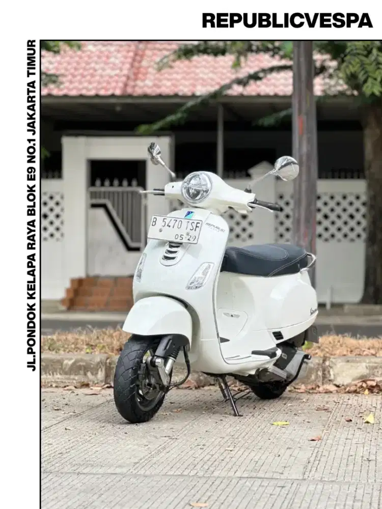 DIJUAL PIAGGIO VESPA LX 125 IGET FACELIFT THN 2024 PERFECT CONDITION
