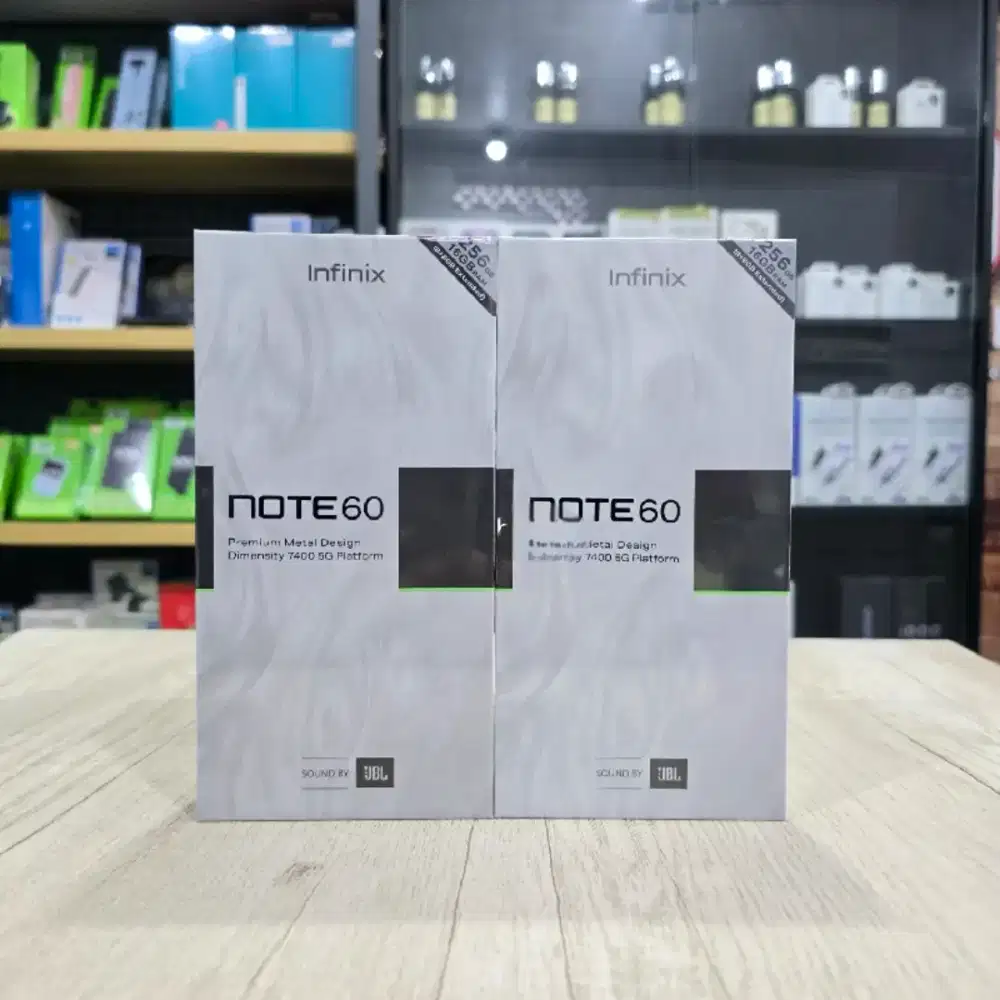 INFINIX NOTE 60 5G 8/256GB GARANSI RESMI 1 TAHUN