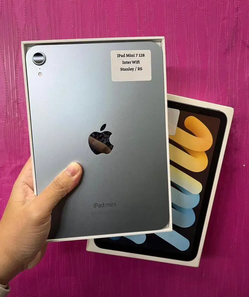 iPad MINI 7 128GB, WI-FI ONLY, BLUE