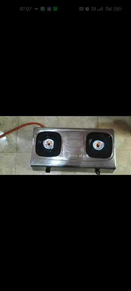 Kompor gas Rinnai 2 tungku normal yg di jual kompor saja, Bekasi Utara