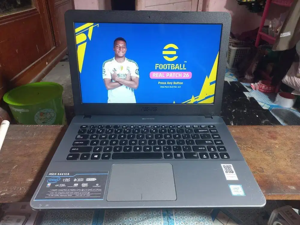 ASUS X441U INTEL i3 RAM 8 GB SSD FULLGAMING