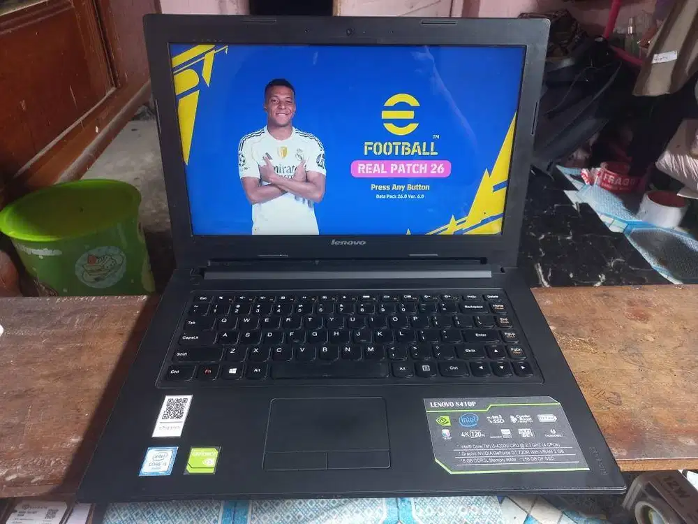 LENOVO S410P INTEL i5 NVIDIA RAM 8 GB SSD FULLGAMING