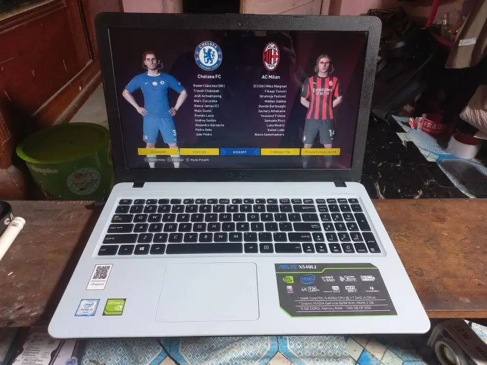 ASUS X540LJ 15 in INTEL i3 NVIDIA RAM 8 GB SSD FULLGAMING