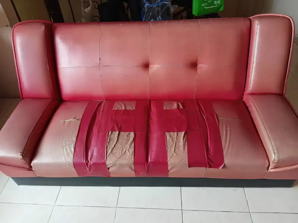 Sofa panjang multi fungsi(gratis)
