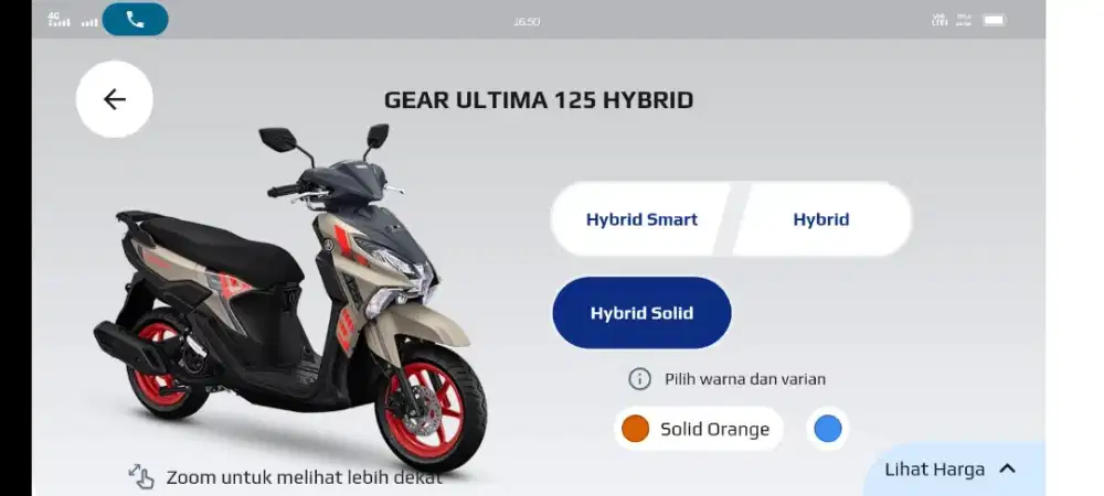 YAMAHA GAER ULTIMA SOLID Terbaru