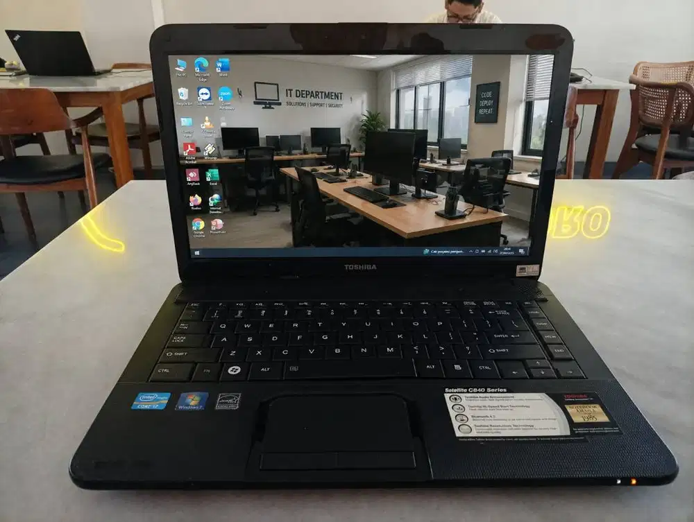 Laptop Toshiba C840 Core I7 Win 10 Second