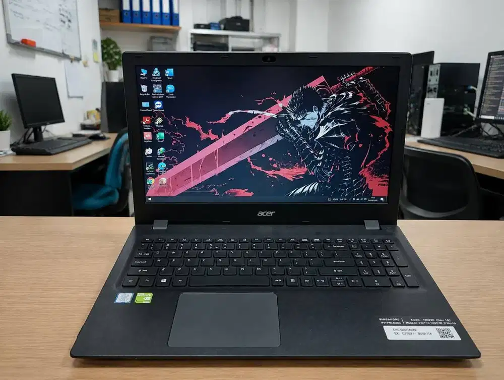 Laptop Acer Travelmate P258 Core I5 Gen 6 Ram 16 GB Nvidia Second