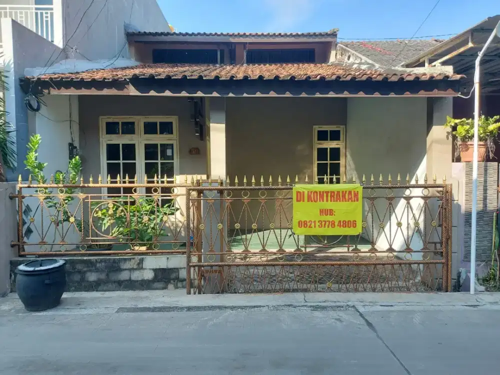 Di sewakan rumah tinggal utk keluarga.