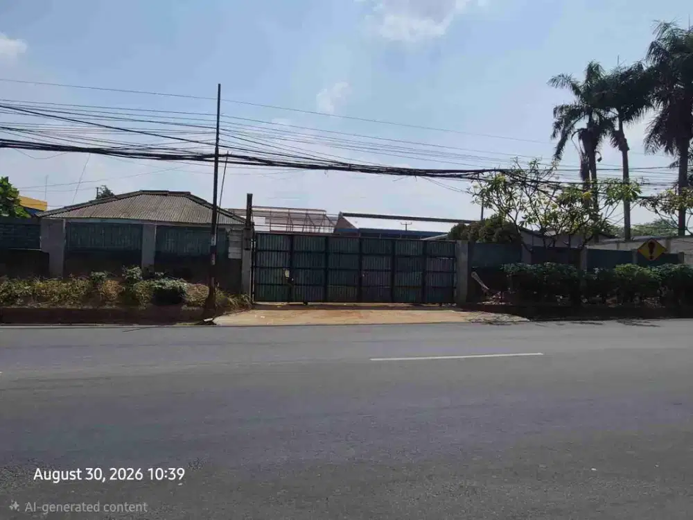 Disewakan Lahan Komersil dan Bangunan di Cileungsi Jonggol Gandoang Kabupaten Bogor