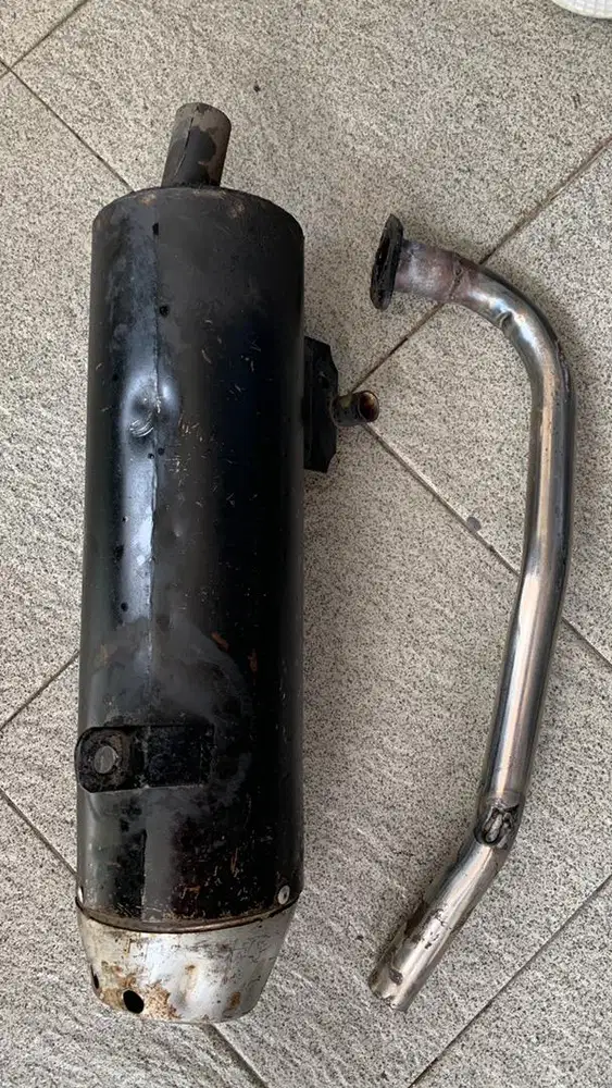 Knalpot Standar Racing Honda Vario Led Old -Kondisi Copotan Apa Adanya