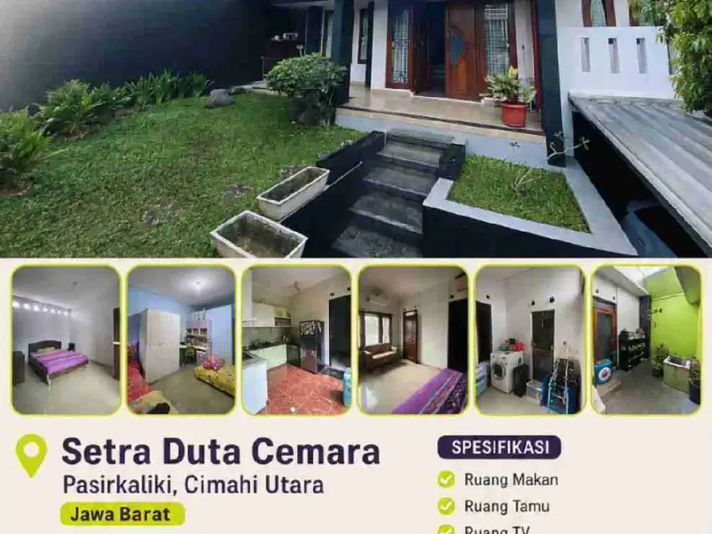 Setra Duta Pasirkaliki Siap Huni Cimahi Utara