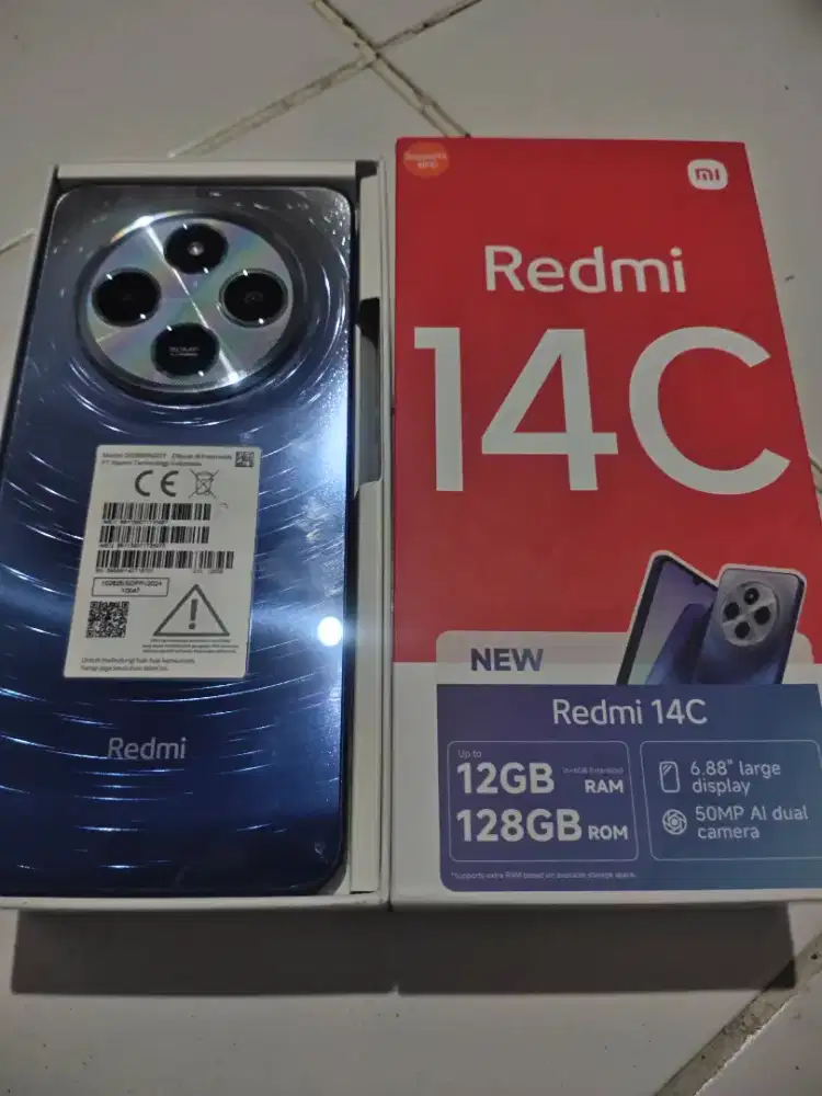 Redmi 14C 6+6/128GB, second sangat mulus