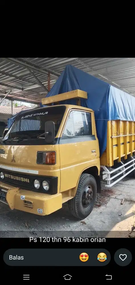 Truk disel 120 ps kabin orian