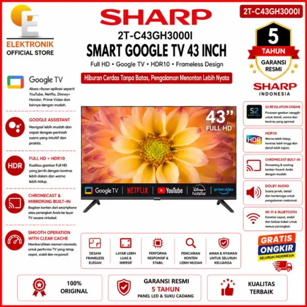 Smart TV AQUOS 43 inch