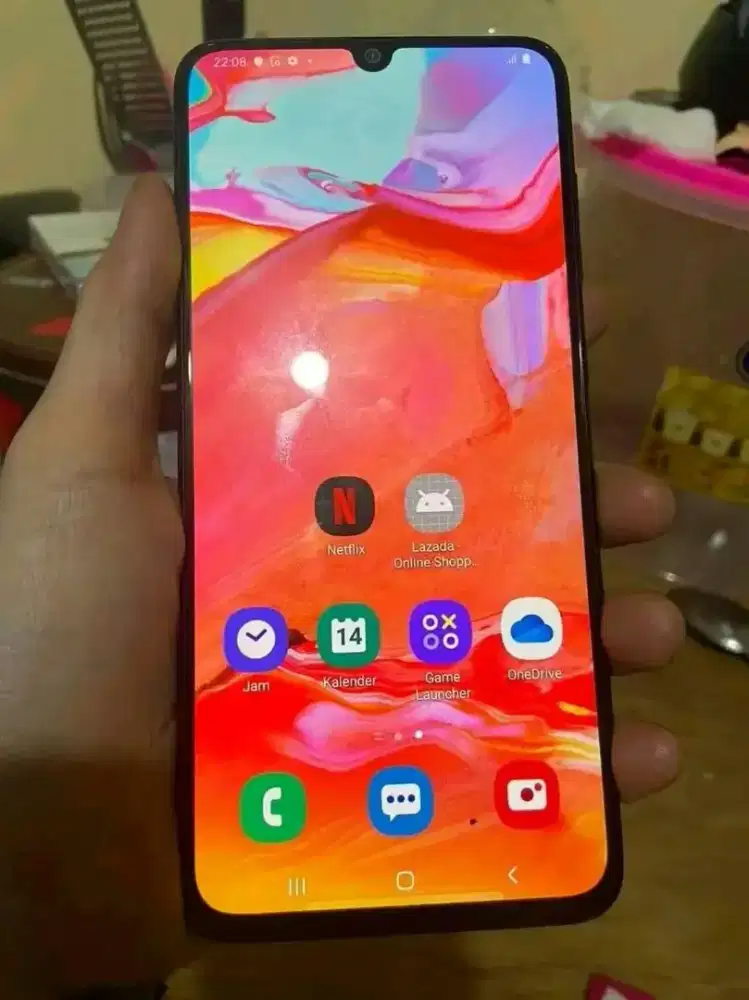 Samsung a70 Blue