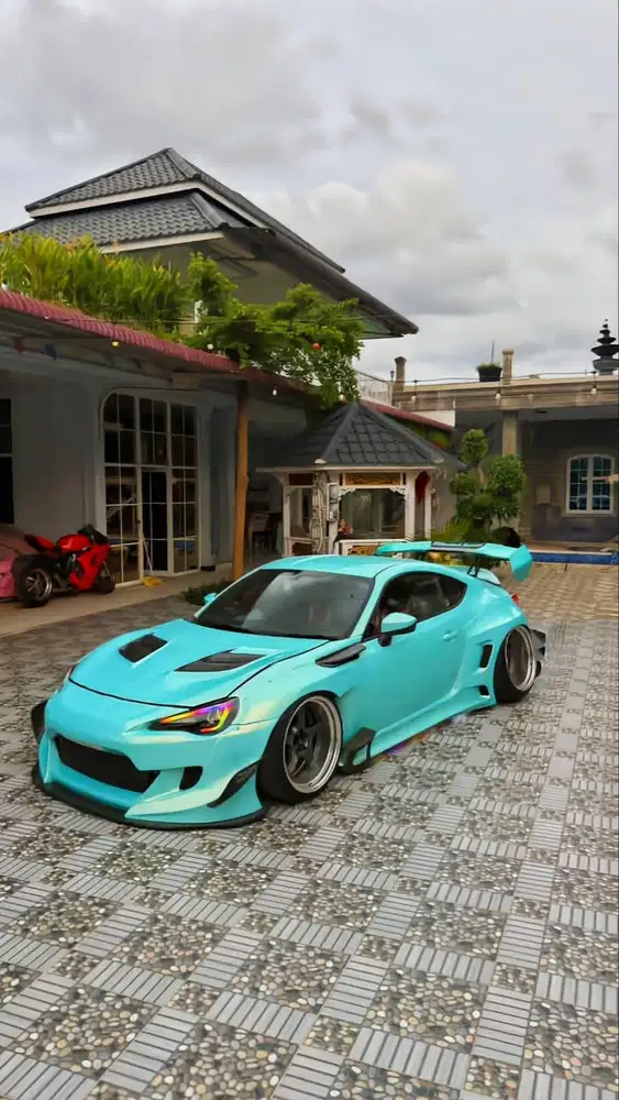 Toyota FT86 2012 BLUE BIRU JUAL BU Brembo GT Full Modifikasi 2011/2013