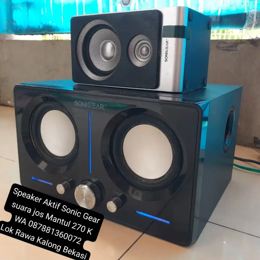 SPEAKER AKTIF SONIC GEAR SUARA JOZ