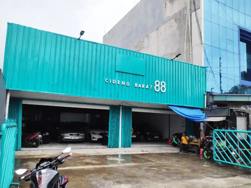 Disewakan Tanpa Perantara Gudang+Kantor 2 Lantai Cideng Barat 88 Antara Family Mart &Bank Mandiri 200 m Turunan Flyover Tanah Abang Depan PutaranBalik