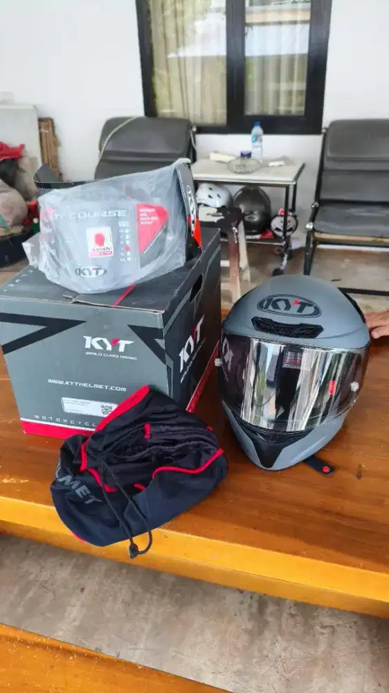 KYT TT Course Visor Photocromic