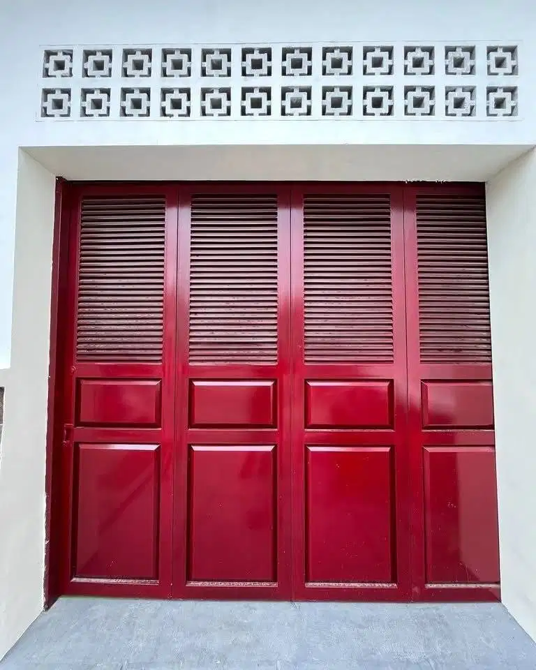 Pintu garasi besi handerson