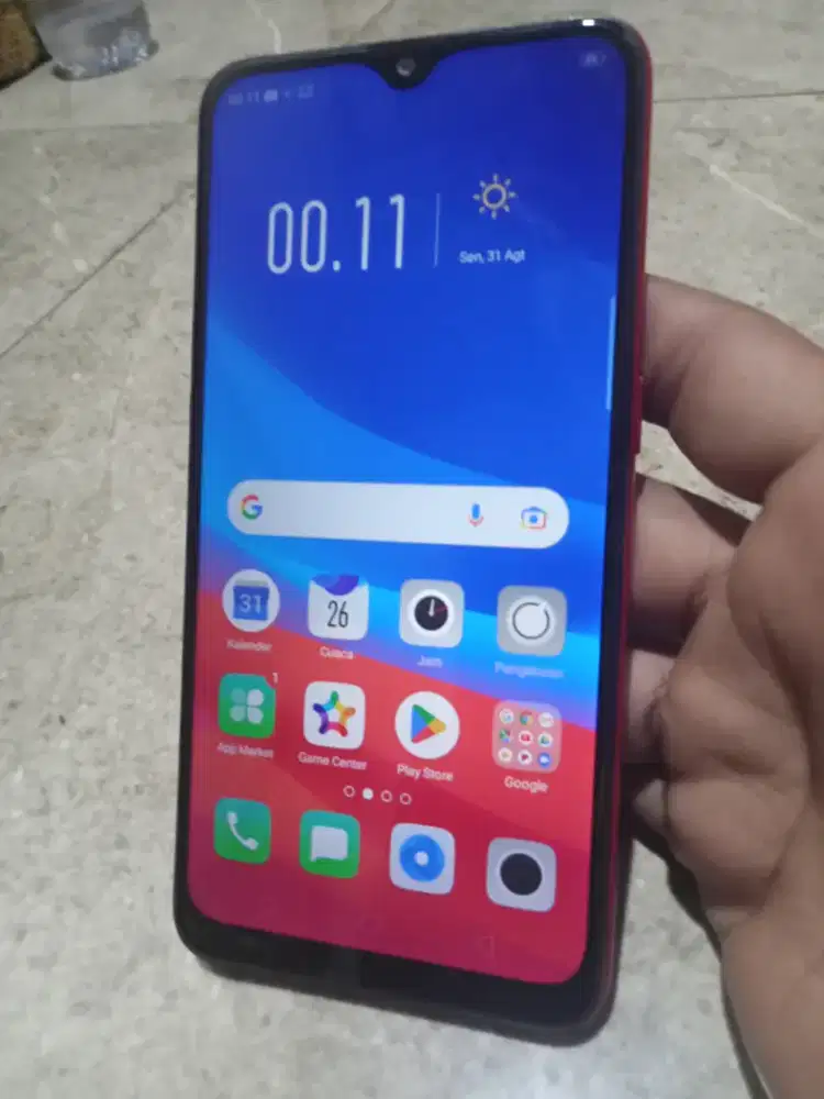 JUAL CEPAT OPPO A5S 3/32GB MERAH ORIAN