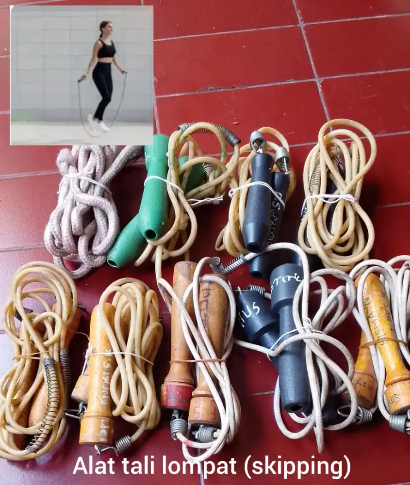 Alat tali lompat (skipping) 9pcs