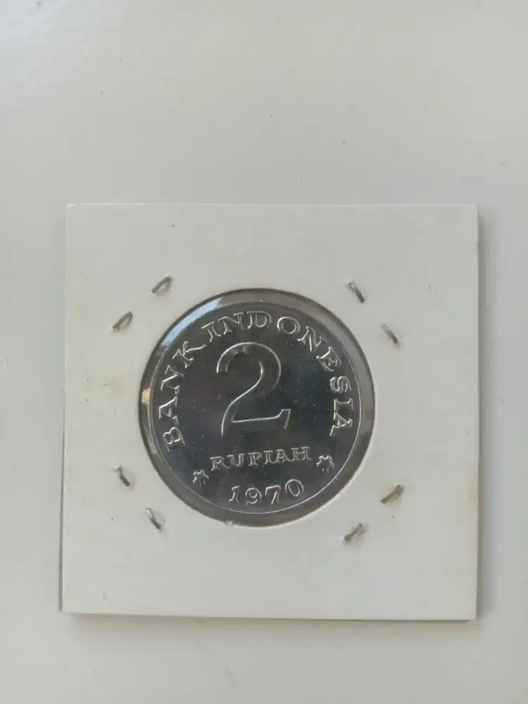 Uang Koin 2 Rupiah 1970
