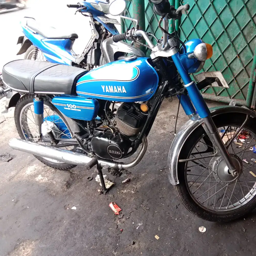 Yamaha Rs100 kumplit pajak Off,
Rasio 4 sped
