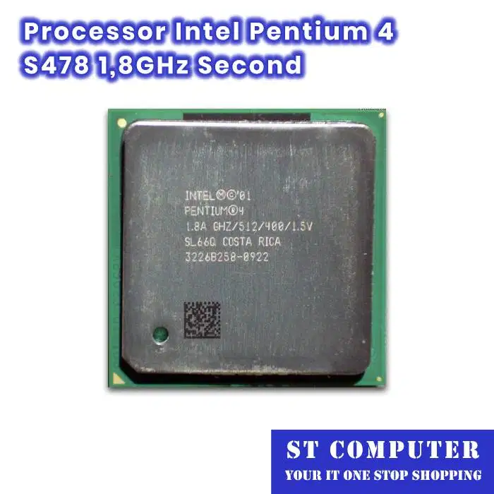 Processor Intel Pentium 4 S478 1,8GHz Second