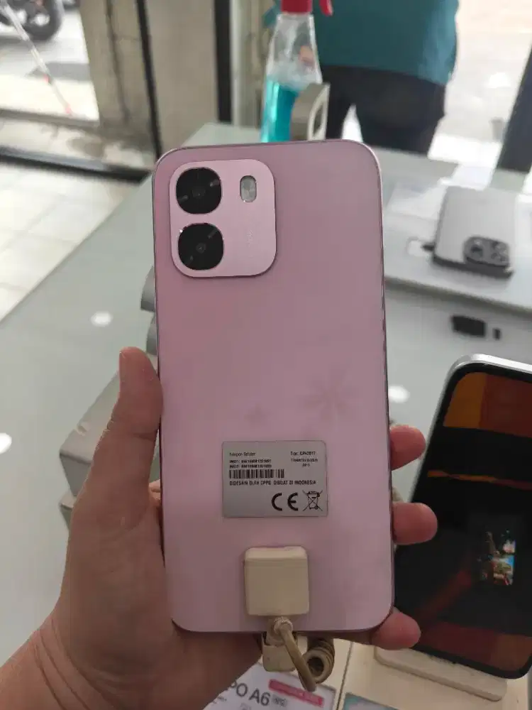 Ready oppo A6 ram 6+12/128GB BATERAI 7000MAH GARANSI RESMI