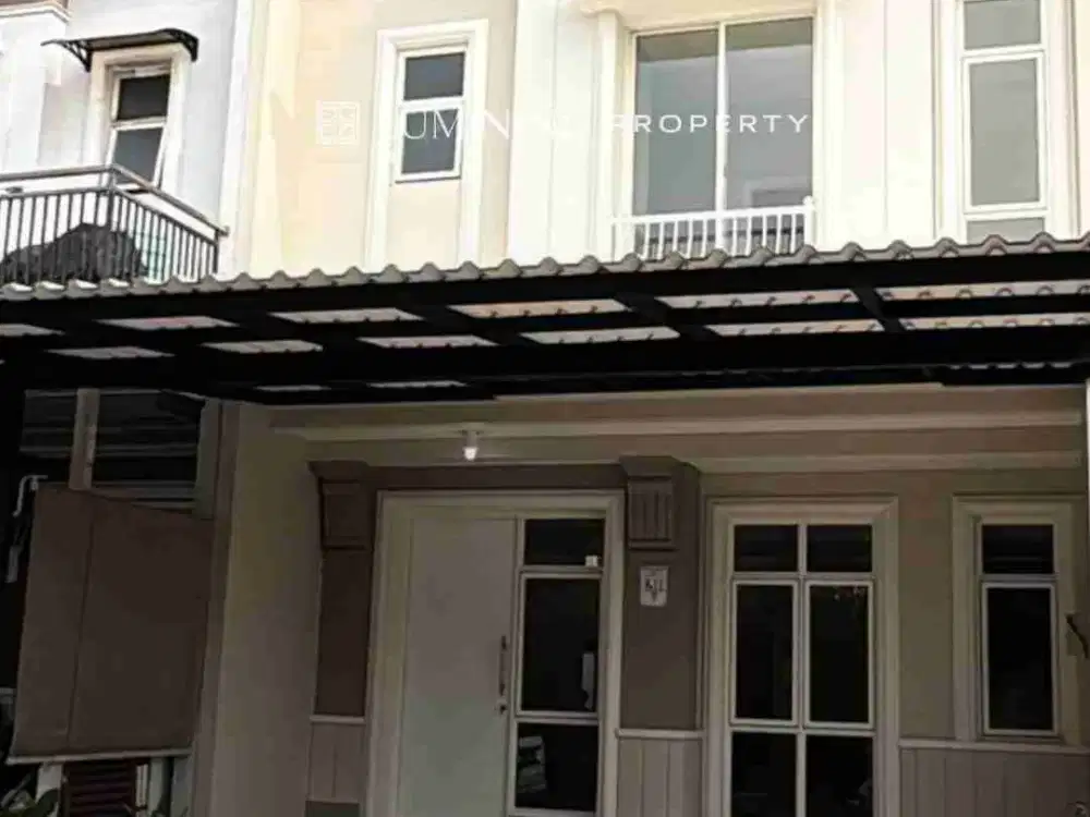 DIJUAL CEPAT RUMAH CANTIK SIAP HUNI DI VISANA NUSA LOKA BSD BISA KPR FREE KITCHEN SET