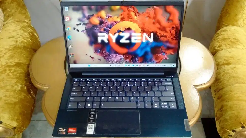 Laptop Type Baru Editing Render Lenovo Ryzen 5-5625U Ram 16GB SSD512GB