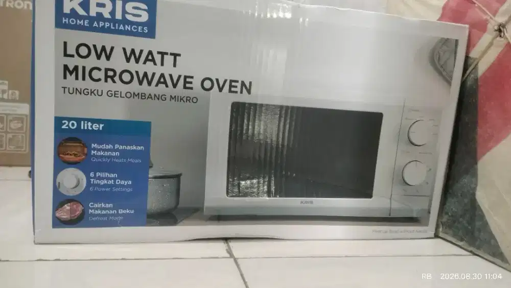 Microwave oven baru, segel 20 Liter