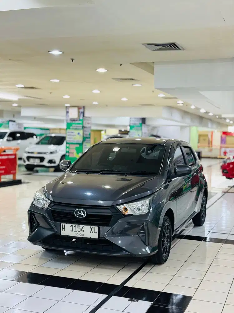 Daihatsu Ayla X 1.0 2023 Abu-Abu Manual / MT ISTIMEWA BOSS !!