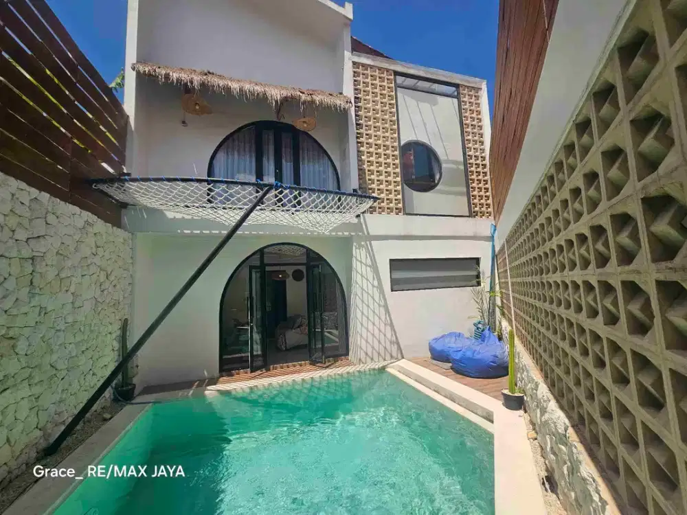 Honeymooner Villa Concept, cocok buat Rental Bisnis di Area Berawa Canggu