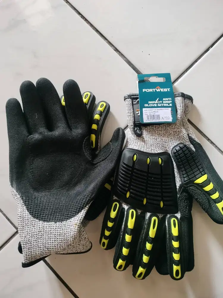 Sarung tangan safety Anti impact A722