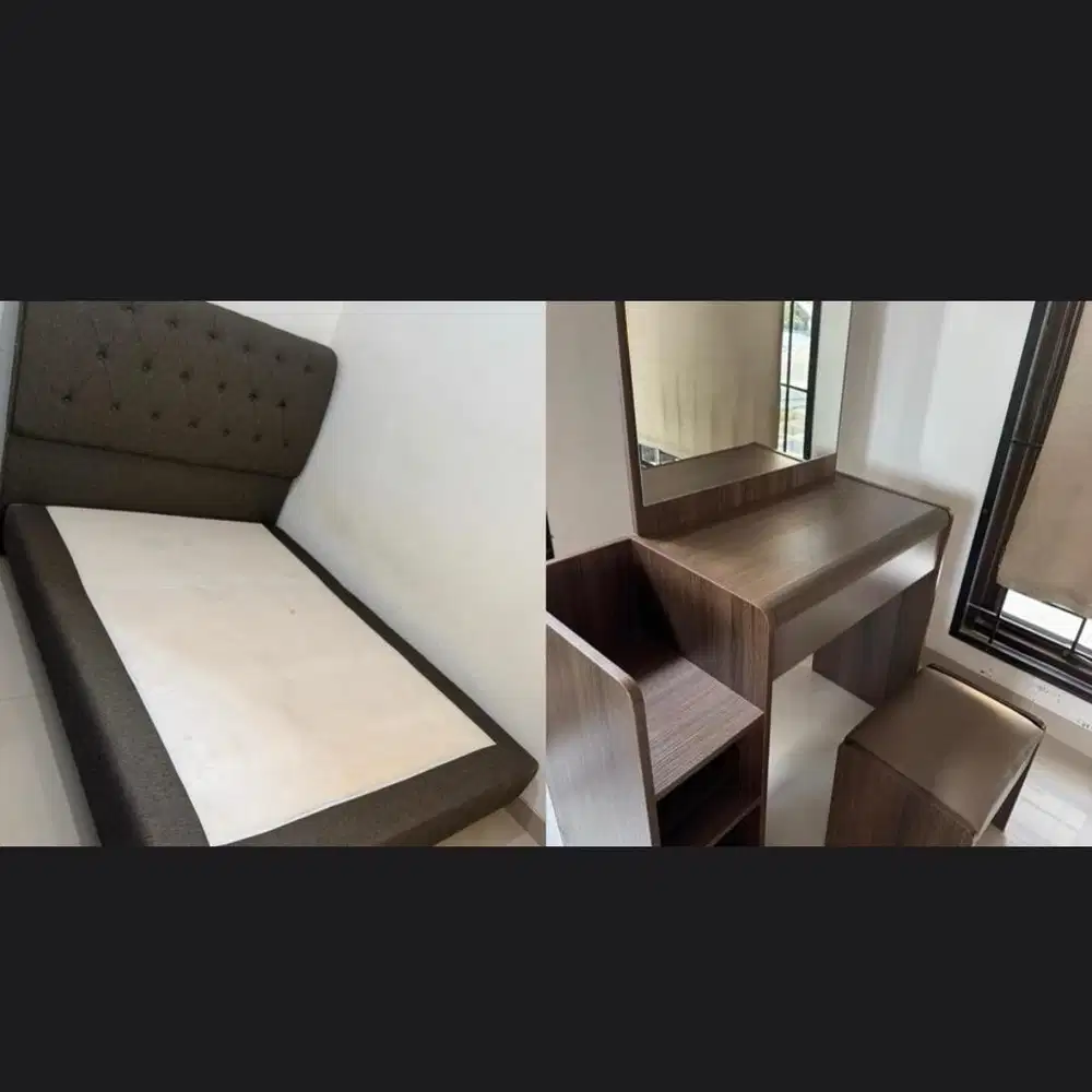 Dijual Dipan dan Meja Rias