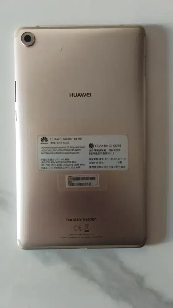 Huawei matepad M5 ram 4/64 bisa kartu