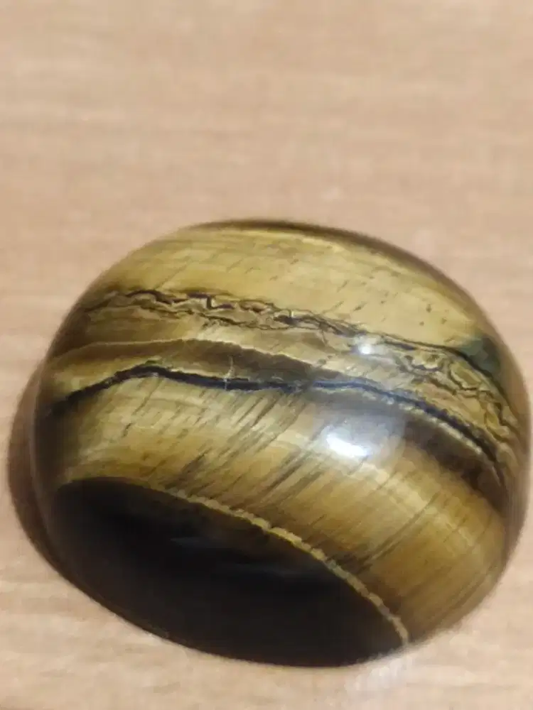 jual lose stone batu fosil irian, brown line, super jumbo