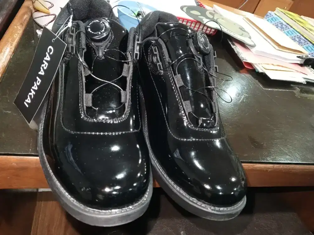 Jual sepatu PDH tali BOA ukuran 43