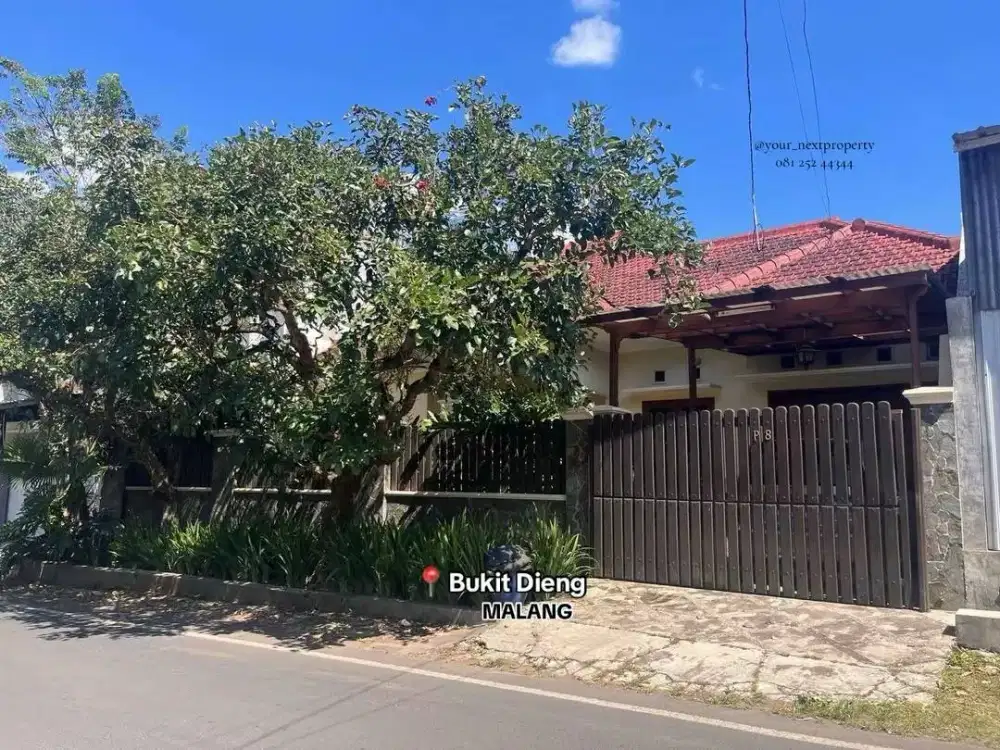 Rumah Semi Furnish Di Kawasan Bukit Dieng Kotamadya Malang