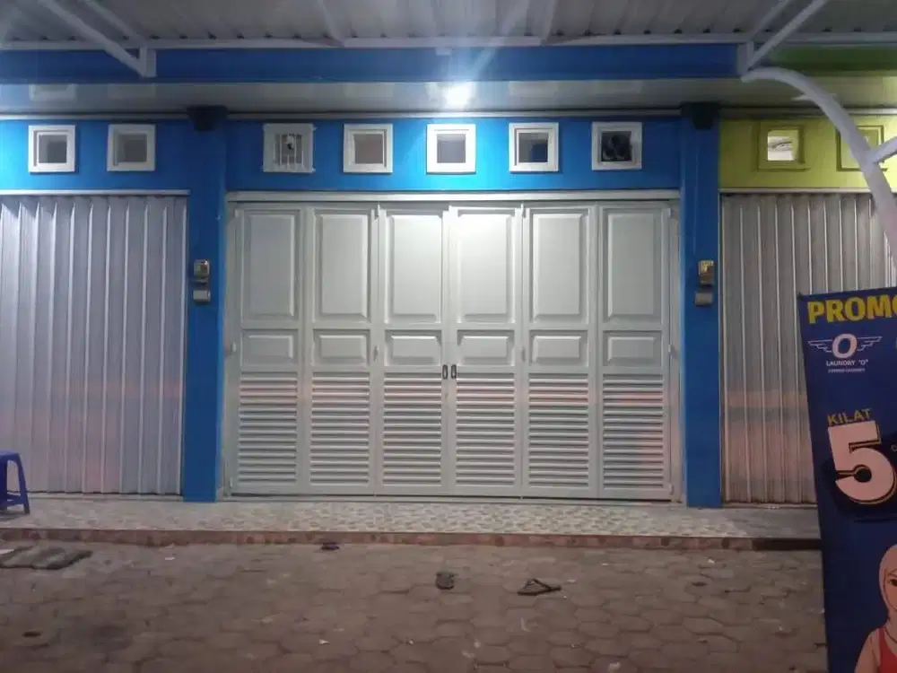 Pintu garasi besi ruko