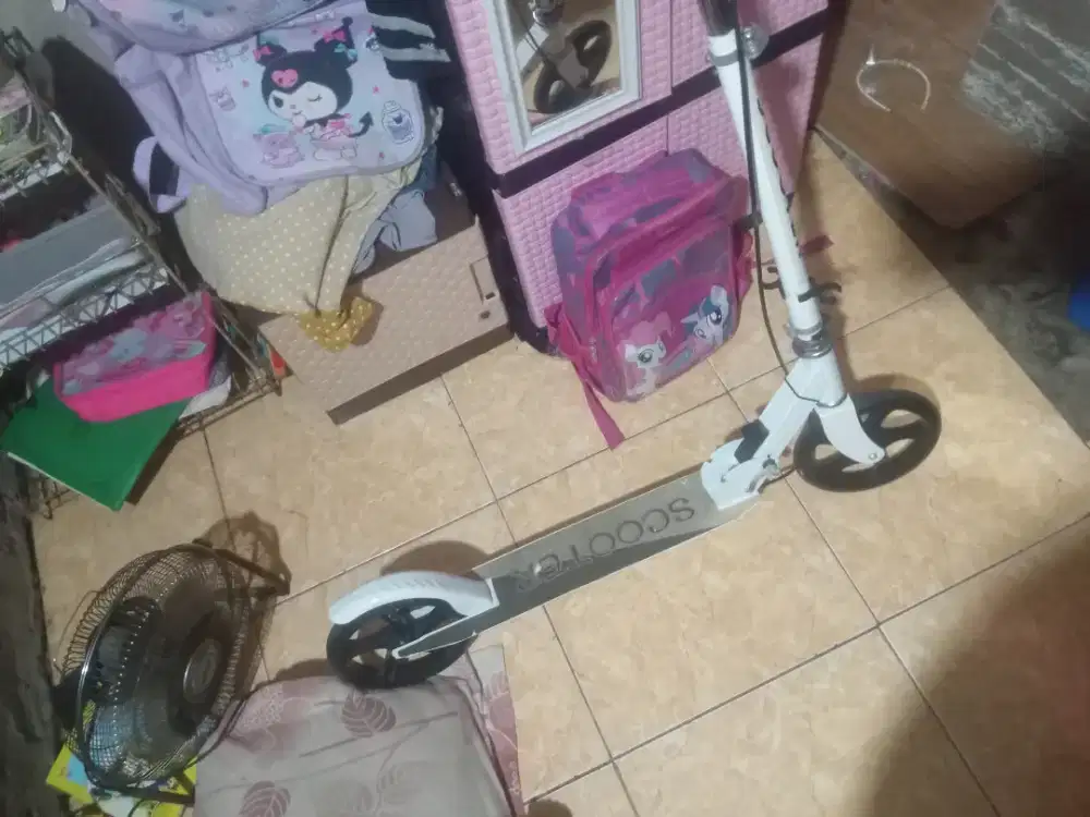 Skuter manual dewasa dan anak siap pkai