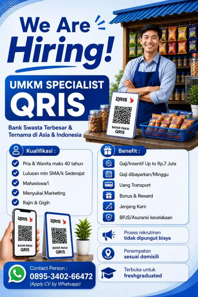 UMKM specialist Qris
