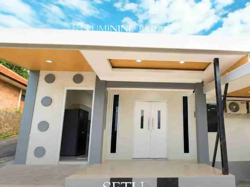 DIJUAL RUMAH CANTIK BARU,SIAP HUNI FREE KITCHEN SET DI SETU PAMULANG,BEBAS BANJIR BISA KPR
