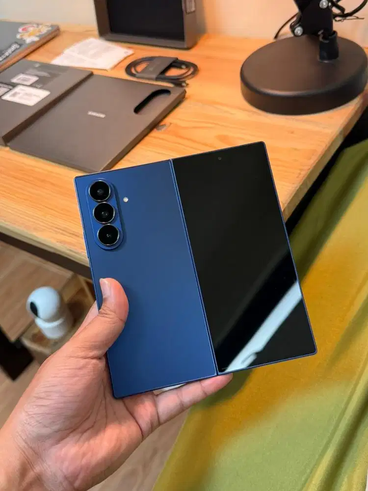 [TERBAIK] Samsung Galaxy Z Fold 7 12 / 256 GB BLUE Like New INTER