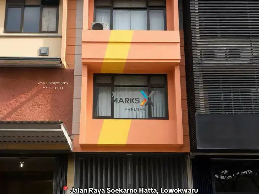 Ruko Lokasi Premium di Poros Jalan Raya Soekarno Hatta Lowokwaru Kota Malang