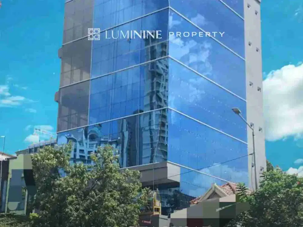 DIJUAL CEPAT GEDUNG BARU DI JAKPUS SANGAT STRATEGIS POSISINYA,8.5 LANTAI