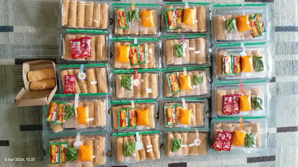 Risoles & dimsum goreng isi keju