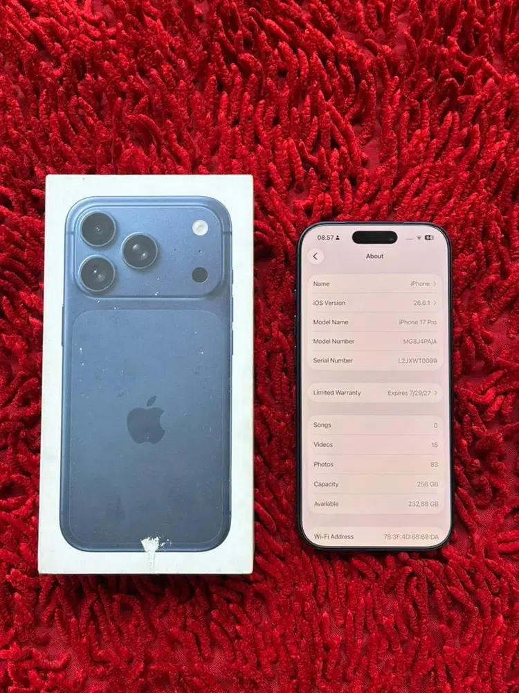 iphone 17 Pro 256gb iBox